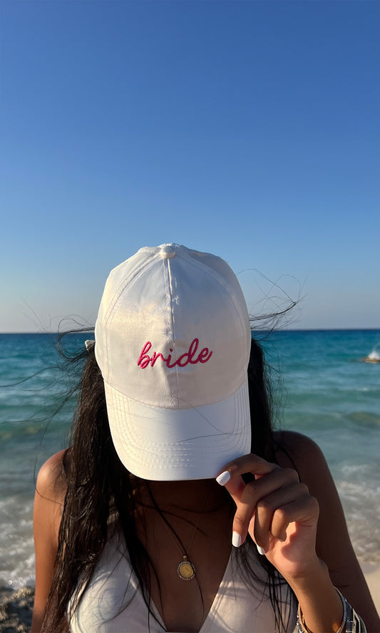 Satin Slay Cap “Bride Edition”