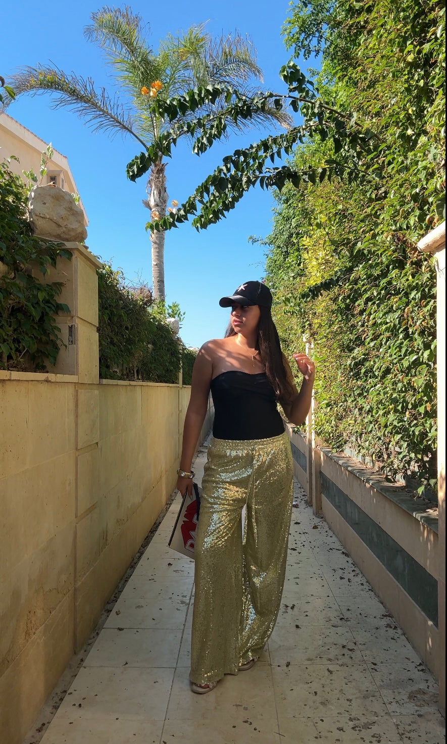 Sequin Pants