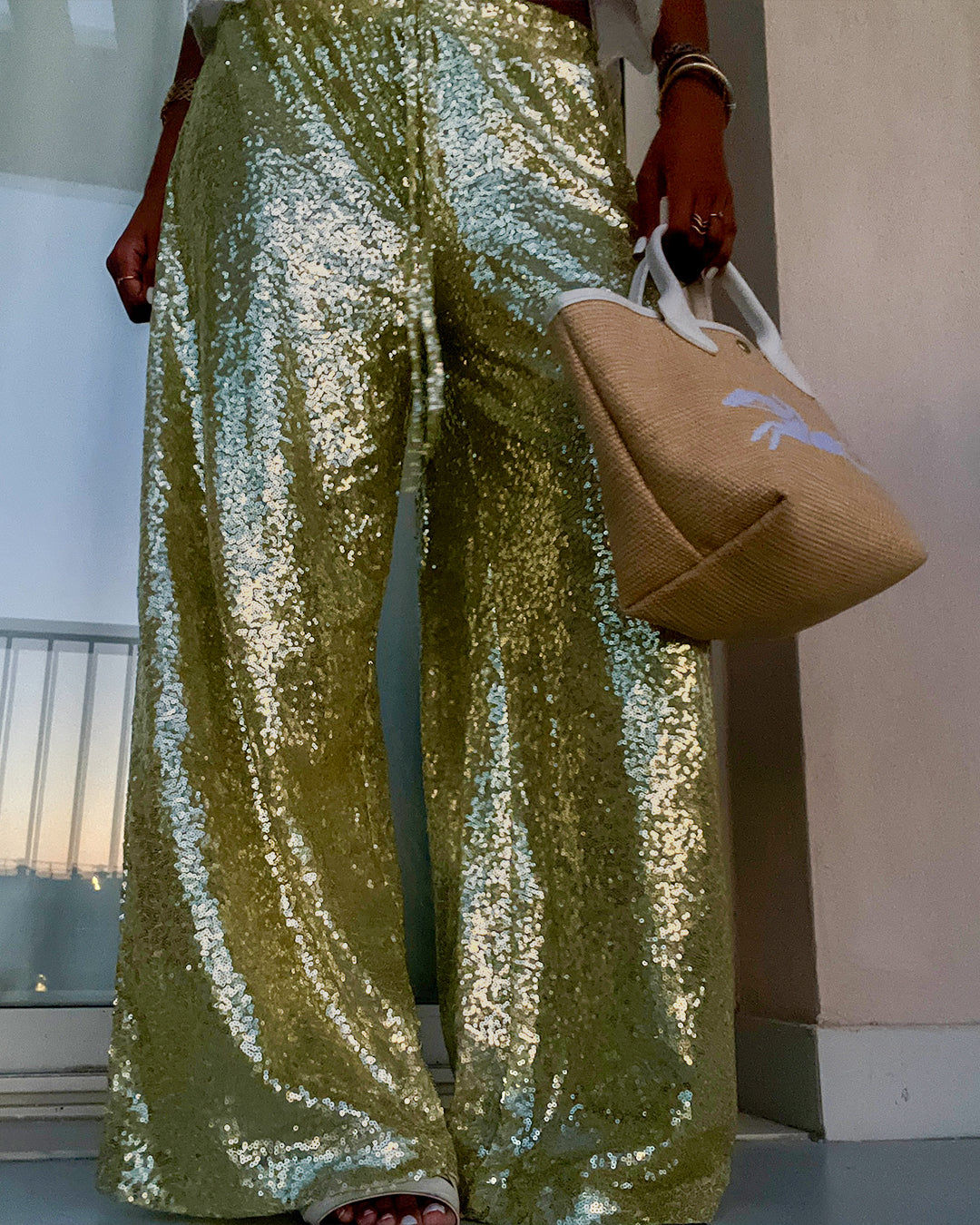 How to Style Sequin Pants - NOMINA Egypt