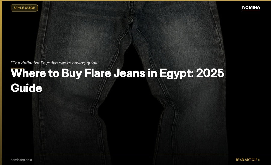 Where to Buy Flare Jeans Egypt - NOMINA