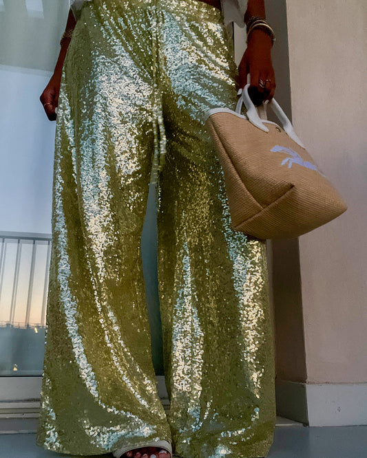 Sequin Pants